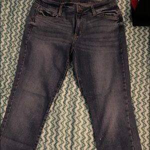 Medium-dark wash jeans